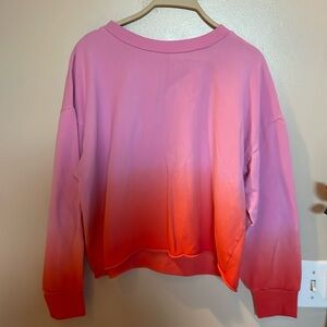 Gap ombré sweatshirt size M